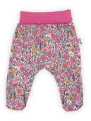 Śpiochy dla niemowląt - Niemowlęcy półśpioch bawełniany w kwiaty różowy Nicol,r.68 - miniaturka - grafika 1