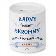Skarbonki - Skarbonka Dla Kasjera na Urodziny na Prezent z Nadrukiem ze Zdjęciem - miniaturka - grafika 1
