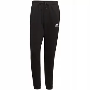 Spodnie męskie adidas 3S Flecee Te PT czarne GK8822 M - Dresy męskie - miniaturka - grafika 1