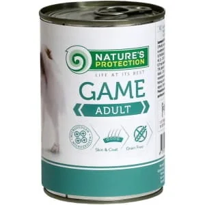 Natures PROTECTION PROTECTION Dog Adult Z Dziczyzną 400 g - Mokra karma dla psów - miniaturka - grafika 1