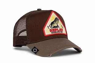 Replay Czapka męska, 1591 PALE GREY BROWN + BROWN COCOA, jeden rozmiar - Czapki męskie - miniaturka - grafika 1