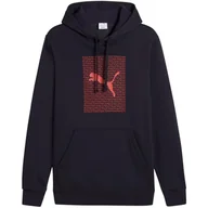 Bluzy sportowe męskie - Bluza męska Puma Ess Logo Lab Hoodie FL - miniaturka - grafika 1