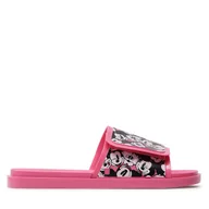 Klapki i japonki damskie - Klapki Melissa Groovy + Mickey Mouse 33632 Czarny - miniaturka - grafika 1