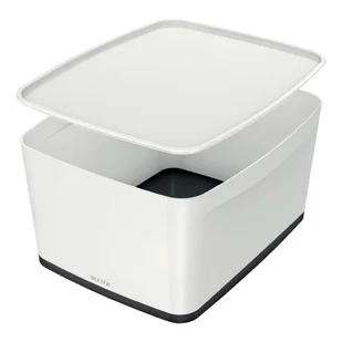 Leitz INNY Pojemnik Duży Mybox Wow Z Pokrywą Czarny 135L162 - Półki na dokumenty - miniaturka - grafika 2