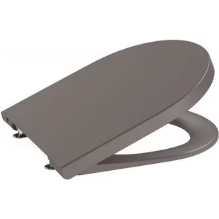 Roca Inspira Round Compacto Deska wolnoopadająca cafe A80152C66B - Deski sedesowe - miniaturka - grafika 2