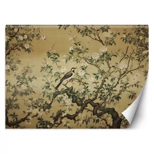 Fototapeta, Ptak Abstrakcja Chinoiserie (Rozmiar 200x140) - Fototapety - miniaturka - grafika 1