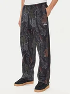 Spodnie sportowe męskie - adidas Spodnie dresowe Camo JY2773 Szary Loose Fit - miniaturka - grafika 1