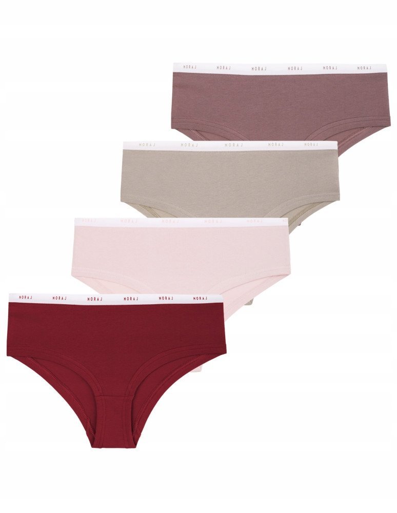 4X MAJTKI DAMSKIE FIGI BIKINI BAWEŁNIANE KLASYCZNE ZESTAW KOMPLET MORAJ XL