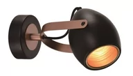Lampy ścienne - Candellux Kinkiet czarno-miedziany regulowany E14 40W Anica 91-81391 91-81391 - miniaturka - grafika 1
