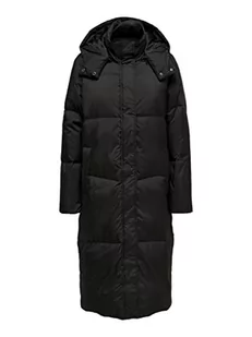 ONLY Onlalicia Down Coat Otw Płaszcz Kobiety, Czarny, S - Płaszcze damskie - miniaturka - grafika 1