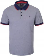 Koszulki męskie - POLO Koszulka Męska w PASKI Bawełniana TIGUN Elegancka L Pako Jeans - miniaturka - grafika 1
