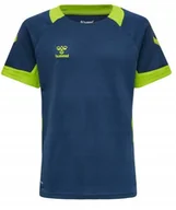 Koszulki i topy damskie - HUMMEL T-SHIRT GRANATOWY DAMSKI LOGO XS 1Z9D6_C* - miniaturka - grafika 1