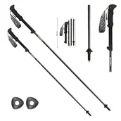 Kije trekkingowe - Kije Trekkingowe GABEL IBEX CARBON XTL 116-135 cm - miniaturka - grafika 1