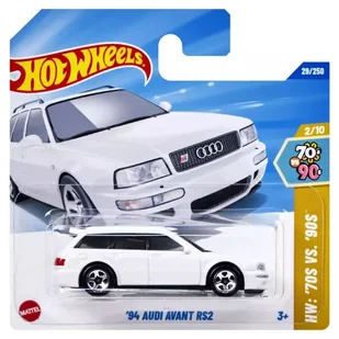Hot Wheels: model samochodu 94 Audi Avant RS2 - Samochody i pojazdy dla dzieci - miniaturka - grafika 1