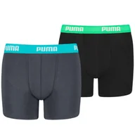 Majtki męskie - Bokserki dla dzieci Puma Basic Boxer 2P - miniaturka - grafika 1