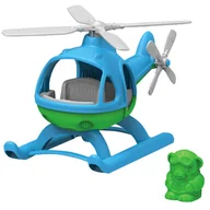 Samoloty i helikoptery - Bigjigs Toys Helikopter niebieski - miniaturka - grafika 1