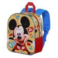 Plecaki - Disney Myszka Miki chłopiec Elite plecak 3D, żółty, 25 x 30 cm, pojemność 7 l - miniaturka - grafika 1
