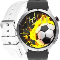 Smartwatch - Rubicon RNCF14 Czarny, Biały - miniaturka - grafika 1