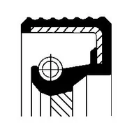 Silnik - akcesoria - CORTECO U.95X112X12,5 - miniaturka - grafika 1