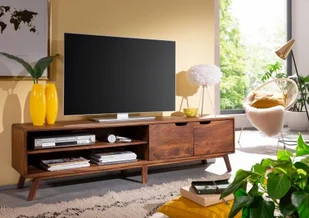 MALMO 2 Szafka RTV #122 Palisander olejowany 180x40x48 cm - Szafki RTV - miniaturka - grafika 1