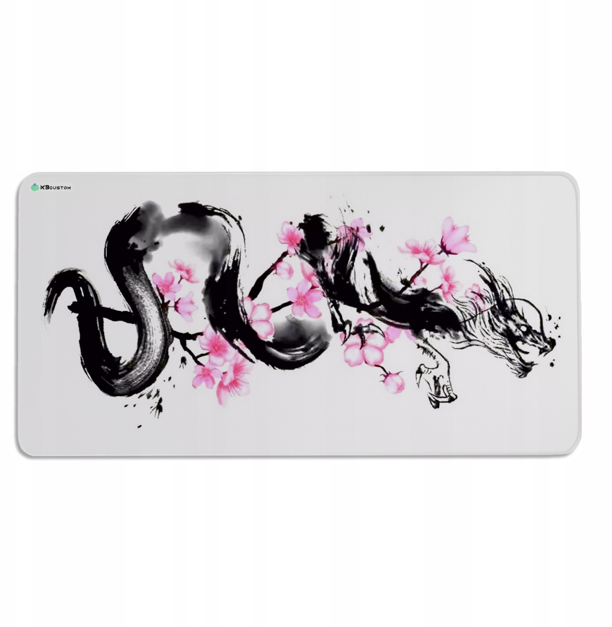 Podkładka KBcustom DUŻA PODKŁADKA MATA POD MYSZKĘ MYSZ 120x60cm XXXL KBcustom Biurko Dragon 81