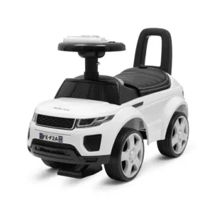 Jeździk SUV ekoskóra Prime biały Baby Mix - Jeździki dla dzieci - miniaturka - grafika 1