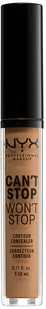 NYX PROFESSIONAL MAKEUP Can't Stop Won't Stop Concealer Matujący korektor Natural Tan - Korektory do twarzy - miniaturka - grafika 1