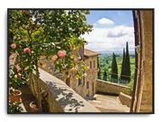 Plakaty - Plakat r B2 70x50 cm Toskania Włochy Italia Słońce - miniaturka - grafika 1