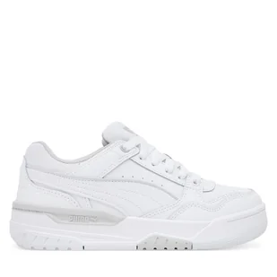 Sneakersy Puma Rebound Retro Jr 401564 01 Biały - Buty dla chłopców - miniaturka - grafika 1