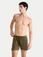 Majtki męskie - Sloggi Bokserki 10215473 Khaki - miniaturka - grafika 1