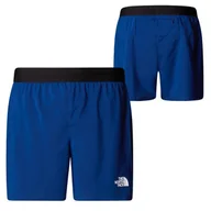 Spodenki męskie - Spodenki do biegania męskie The North Face Breeze 5In NF0A892N r.S - miniaturka - grafika 1