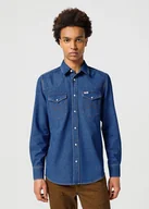 Koszule męskie - Męska koszula Wrangler WESTERN SHIRT L - miniaturka - grafika 1