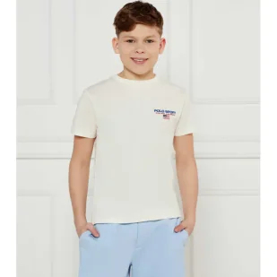 POLO RALPH LAUREN T-shirt Regular Fit - Koszulki dla chłopców - miniaturka - grafika 1