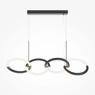 Lampy sufitowe - Lampa wisząca Node MOD165PL-L40B3K LED 40W węzły białe czarne - miniaturka - grafika 1
