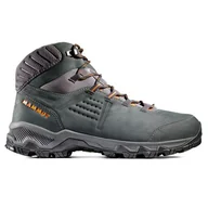 Buty trekkingowe męskie - Buty męskie Mammut Mercury IV Mid LTH Men Rozmiar butów (UE): 44 / Kolor: czarny/czerwony - miniaturka - grafika 1