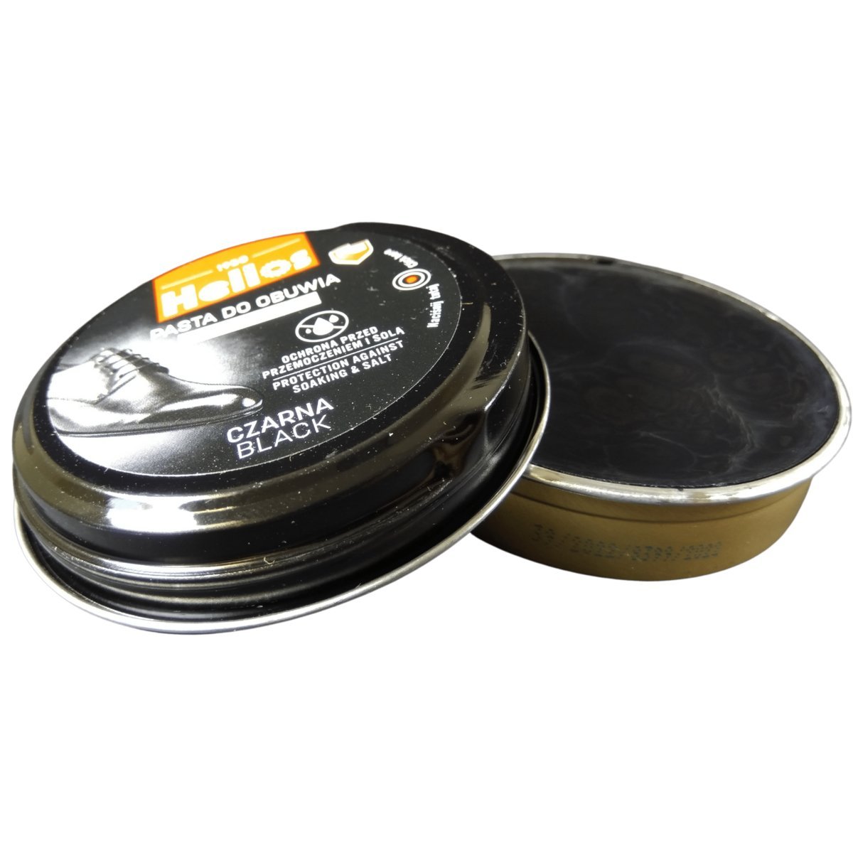 HELIOS PL Pasta do obuwia czarna /40ml /1szt.