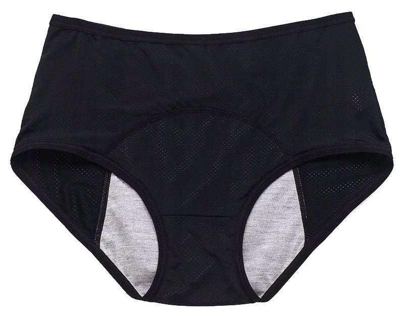 MAJTKI MENSTRUACYJNE Nieprzeciekające na Okres FIGI CHŁONNE DLA KOBIET Xl