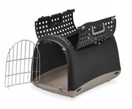 Transportery dla kotów - Stefanplast  transportowa dla zwierząt Argi pro kočky a psy Cabrio 50 x 32 x 34,5 cm Brązowa - miniaturka - grafika 1