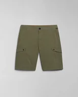Spodenki męskie - shorts e bermuda uomo napapijri n-dease np0a4i4u gae green lichen - miniaturka - grafika 1
