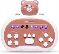 Zabawki interaktywne dla dzieci - Gra zręcznościowa muzyczna dla dzieci zabawka antystresowa Kształt miś - miniaturka - grafika 1