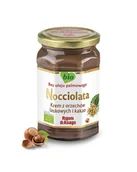 Słodkie kremy i masła - RdA Nocciolata BIO - krem z orzechów laskowych (18,5%) i kakao (6,5%) 250g - miniaturka - grafika 1