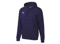 Swetry męskie - Puma Męska Bluza z kapturem i kieszenią typu kangur (L, Granatowy) - miniaturka - grafika 1
