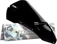 Akcesoria motocyklowe - Puig 4110N Z-Racing tarcza, czarna - miniaturka - grafika 1