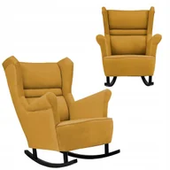 Fotele - Fotel uszak bujany skandynawski Zoja Family Meble - miniaturka - grafika 1