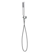 Zestawy prysznicowe - CERSANIT S951-522 ZESTAW NATRYSKOWY Z PRZYŁĄCZEM KĄTOWYM MILLE CHROM - miniaturka - grafika 1