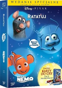 GALAPAGOS Pakiet: Pixar - Ratatuj / Dawno temu w trawie / Gdzie jest Nemo$75 - Pozostałe filmy DVD - miniaturka - grafika 1
