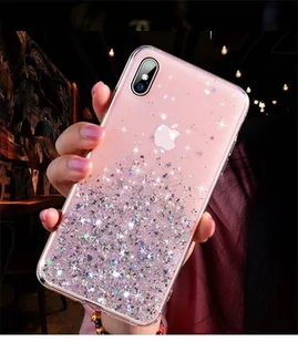 Wozinsky Star Glitter błyszczące etui pokrowiec z brokatem Xiaomi Mi 10T Pro / Mi 10T zielony - Etui i futerały do telefonów - miniaturka - grafika 13