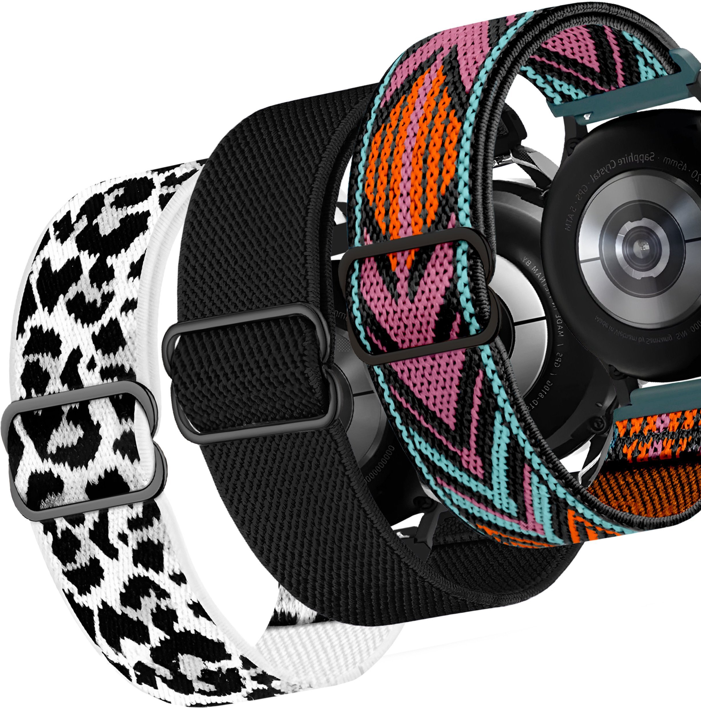 ChronSmarta Zestaw: 3x pasek ChronSmarta do Xiaomi Redmi Watch S1 S2 S3 S4 5 Lite Active Pro Sport