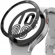 Akcesoria do smartwatchy - Ringke Bezel Styling etui ramka koperta pierścień Samsung Galaxy Watch 5 40mm / 4 40mm czarny (stal nierdzewna) (GW4-40-15) - miniaturka - grafika 1