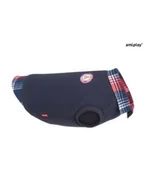 Ubranka dla psów - AmiPlay Bluza Winston Granatowa 40 cm - miniaturka - grafika 1